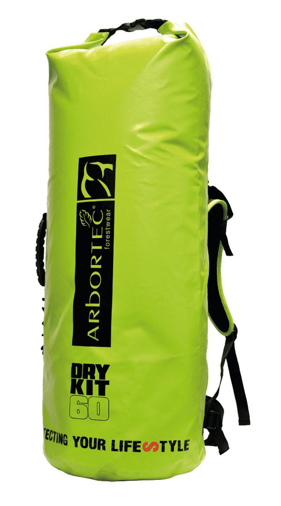 AT102-60 Viper DryKit Tube Back Pack Lime - 60 Litre - Arbortec US