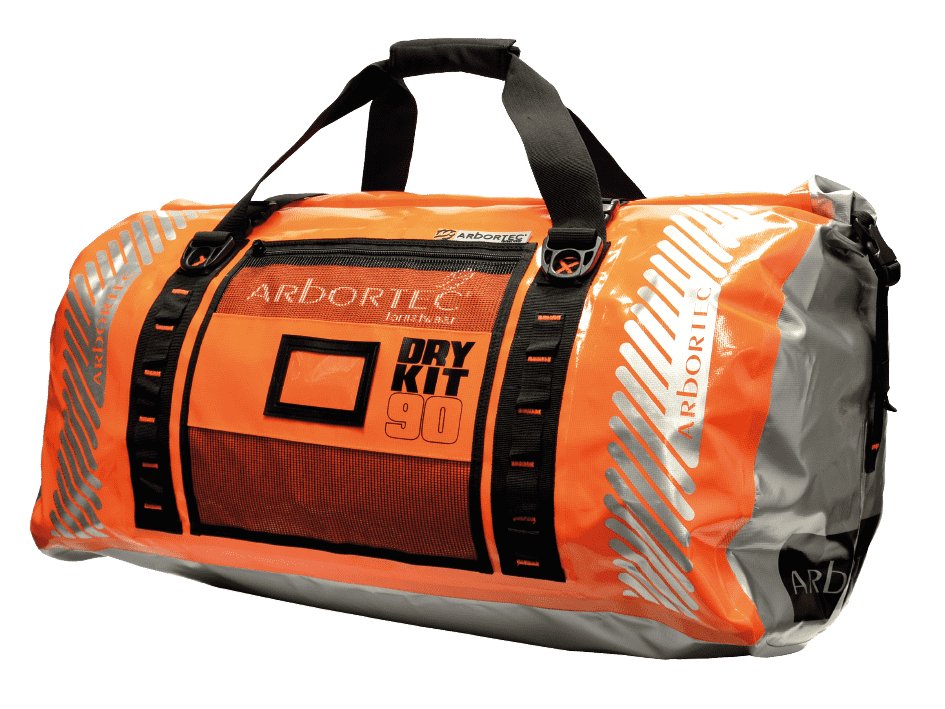 AT103 Anaconda DryKit Duffle Bag HV Orange - 90 Litre - Arbortec US