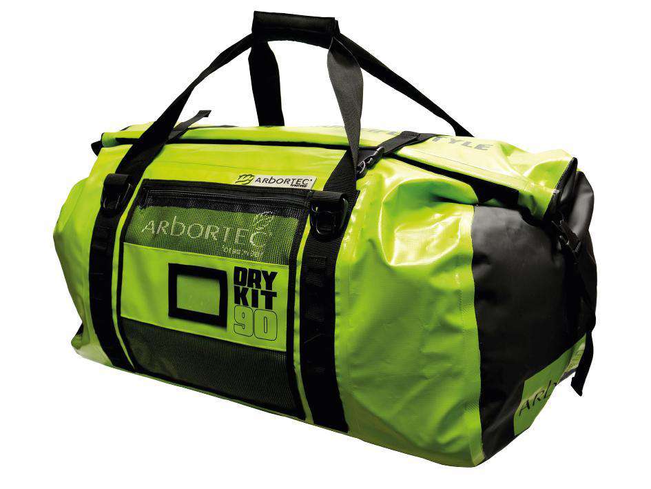 AT103 Anaconda DryKit Duffle Bag Lime - 90 Litre - Arbortec US