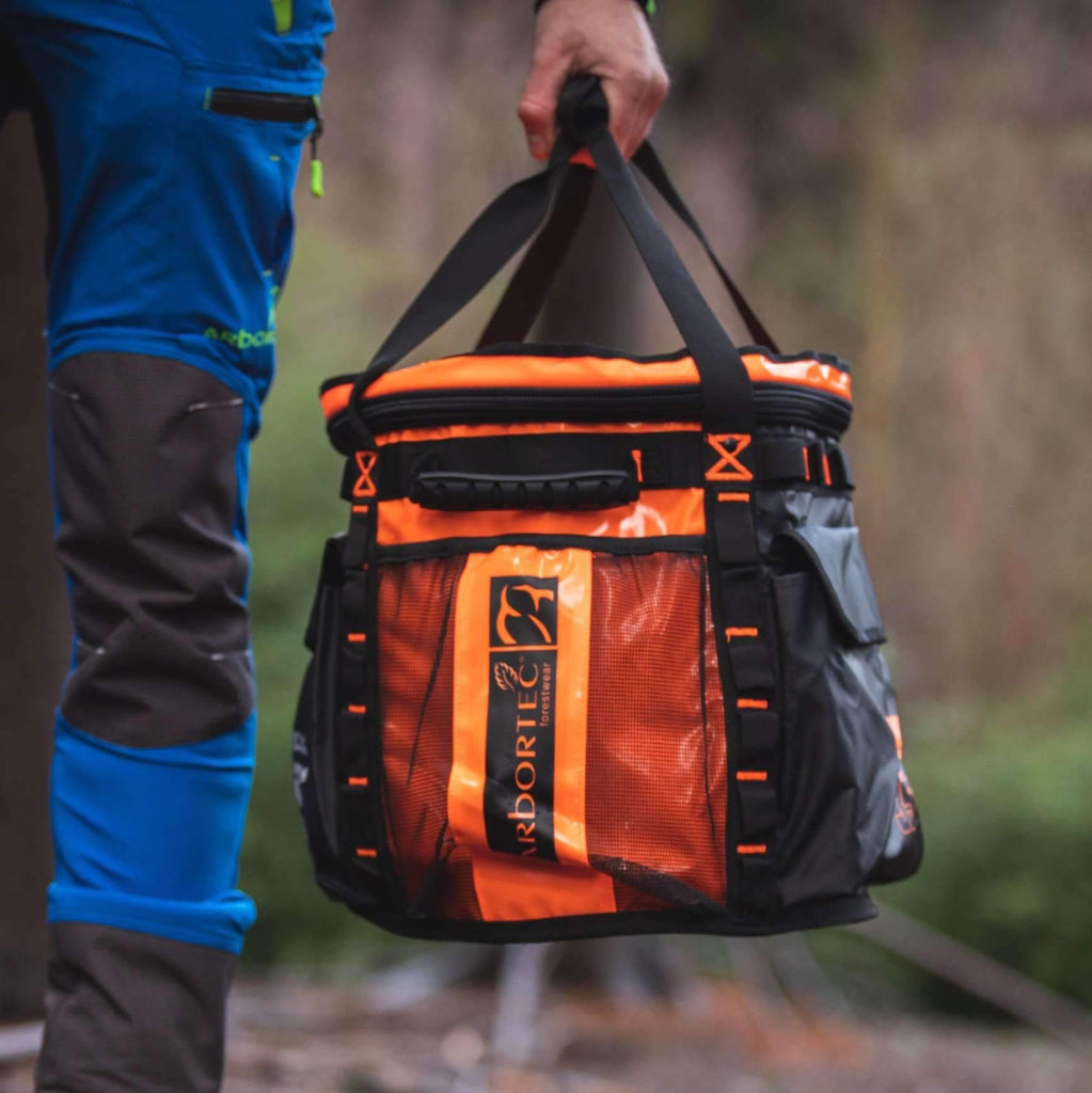 AT105-35 Cobra DryKit Rope Bag HV Orange - 35 Litre - Arbortec US