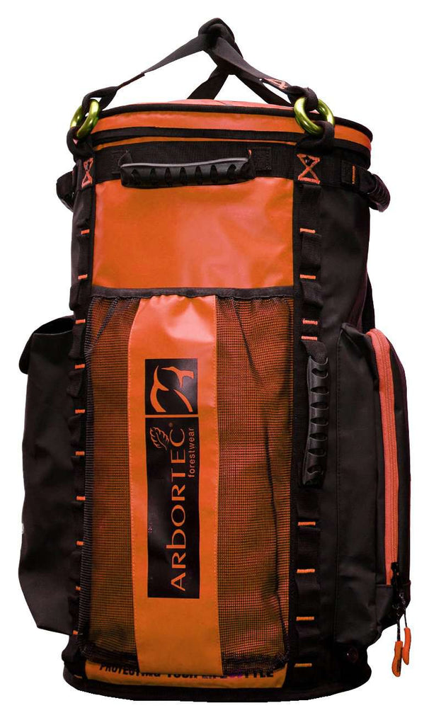 AT107-65 Cobra DryKit Rope Bag HV Orange - 65 Litre - Arbortec US