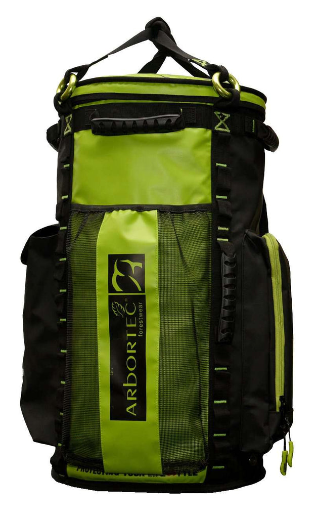AT107-65 Cobra DryKit Rope Bag Lime/Black - 65 Litre - Arbortec US