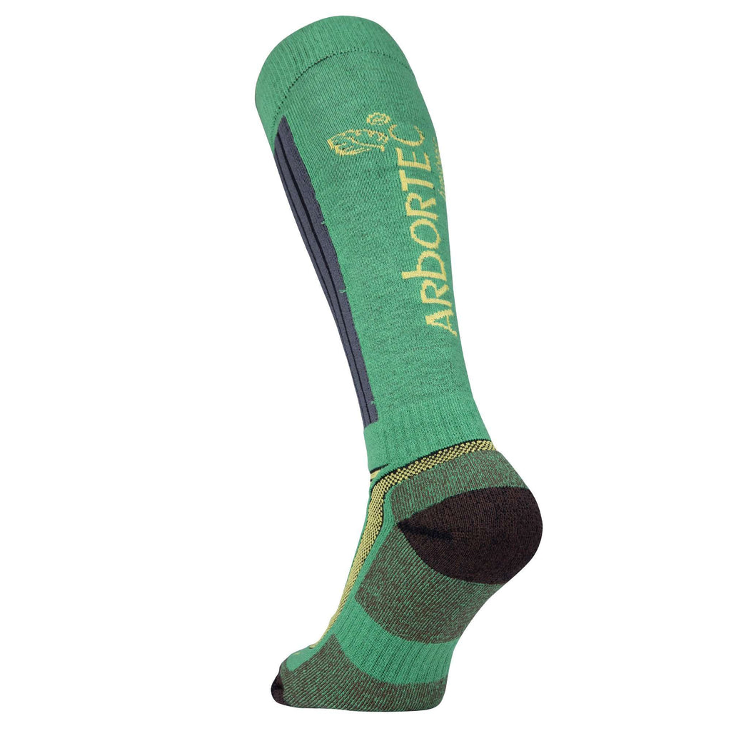AT3812 Hi Sock Xpert - Olive/Yellow - Arbortec US