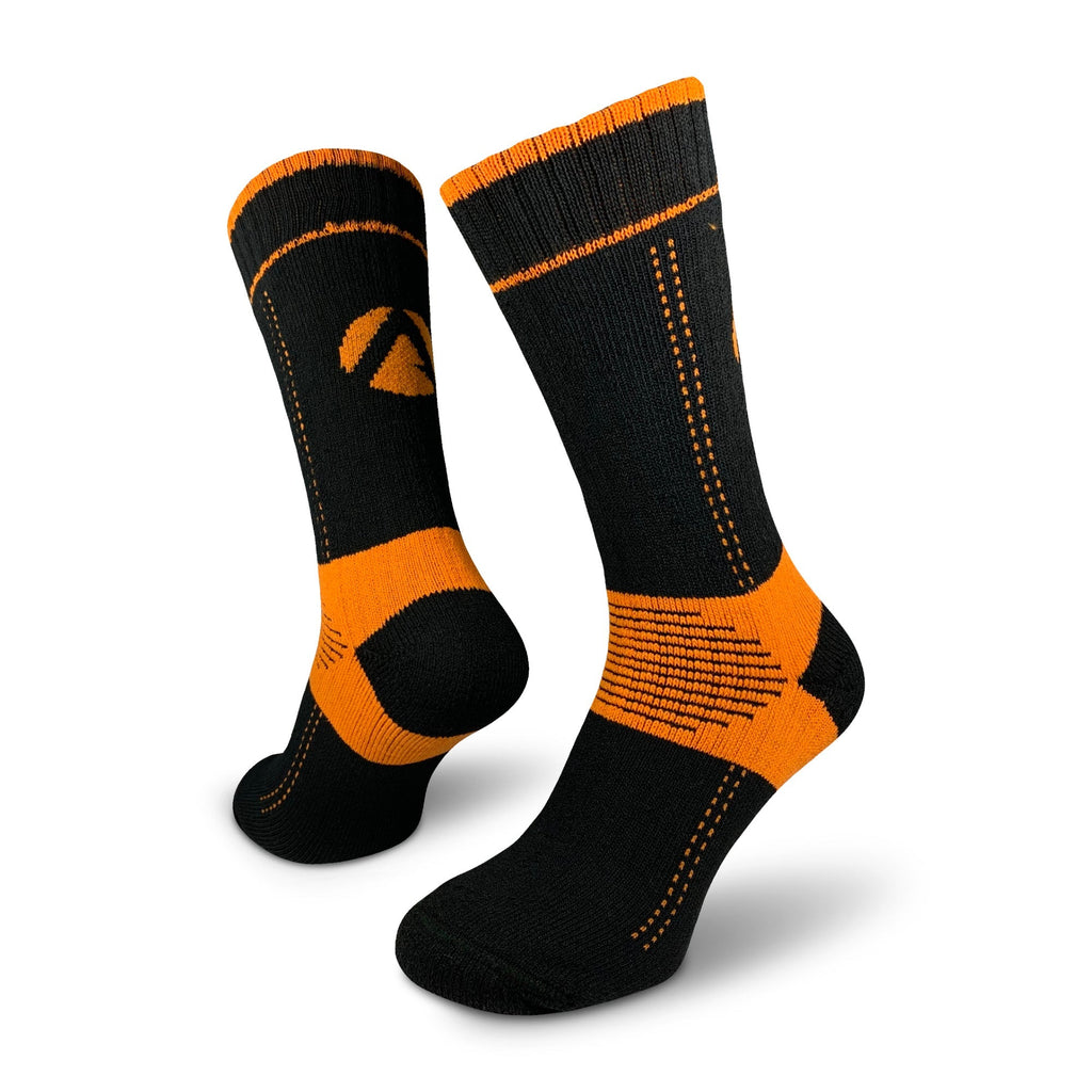 AT3818 Lo Sock Xpert - Black/Orange - Arbortec US