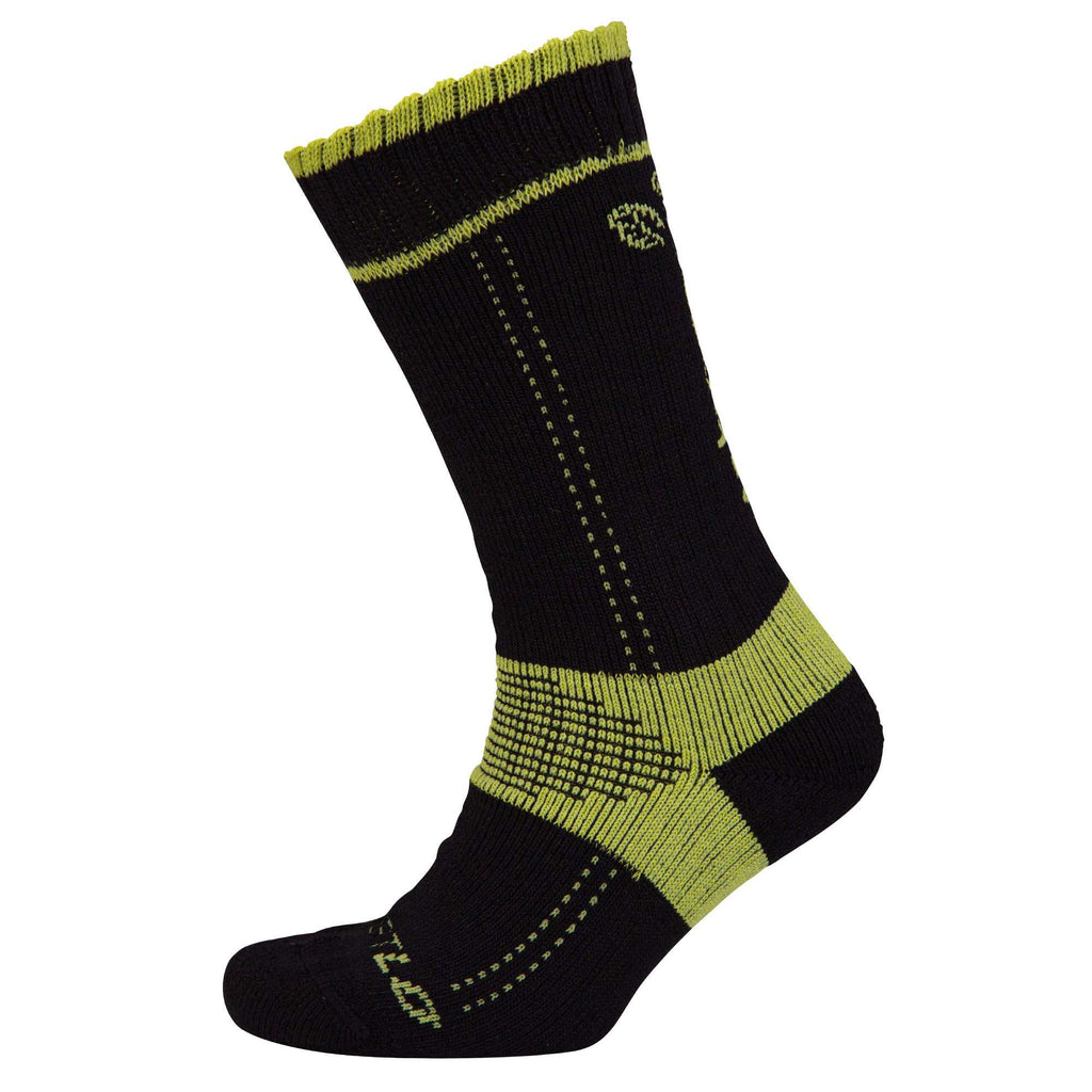 AT3819 Xpert Lo Sock - Black / Lime - Arbortec US