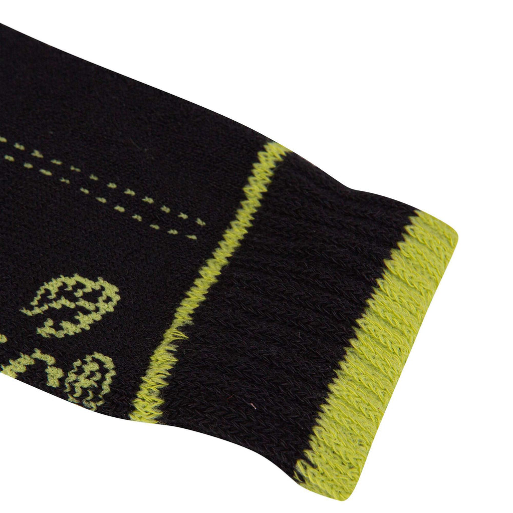 AT3819 Xpert Lo Sock - Black / Lime - Arbortec US