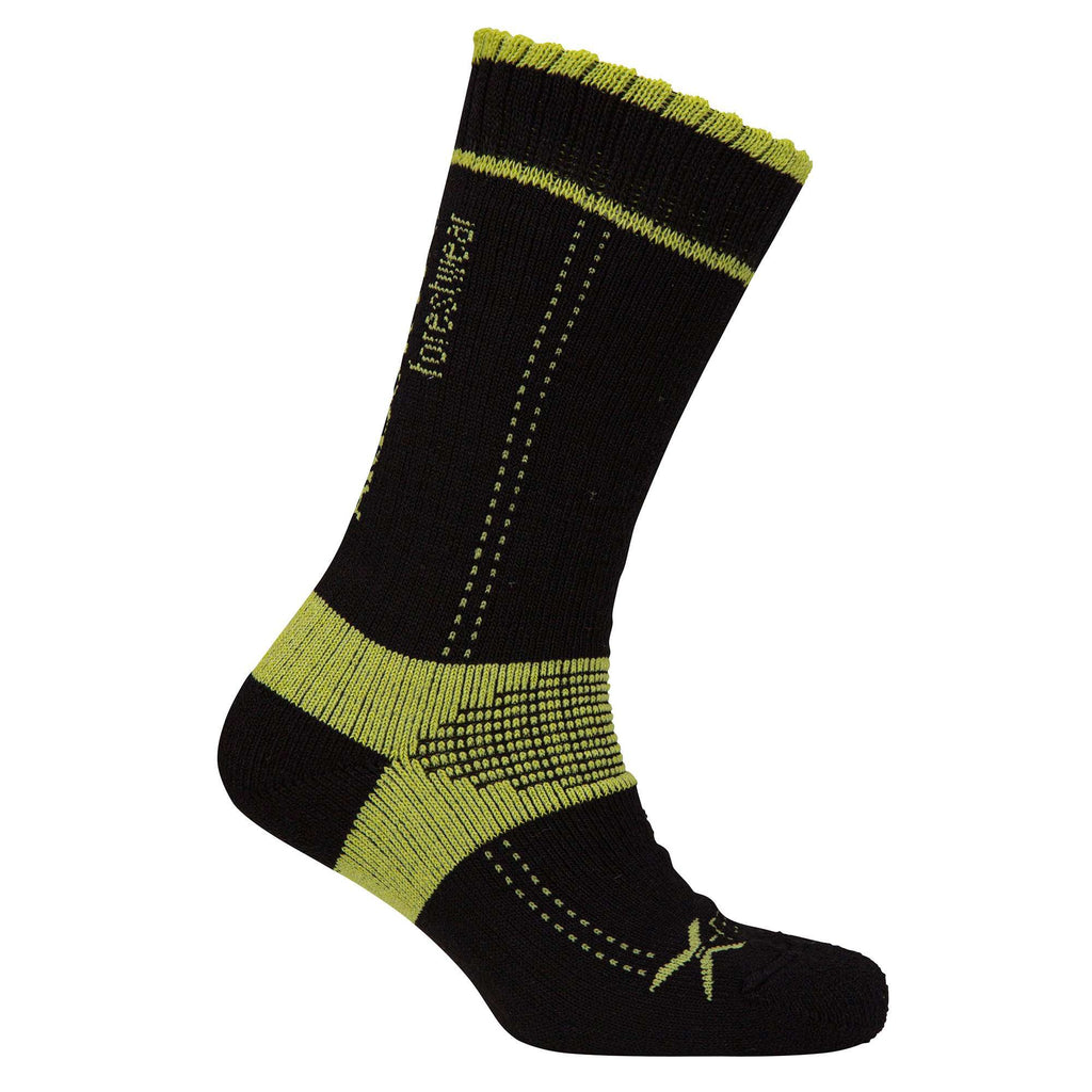 AT3819 Xpert Lo Sock - Black / Lime - Arbortec US