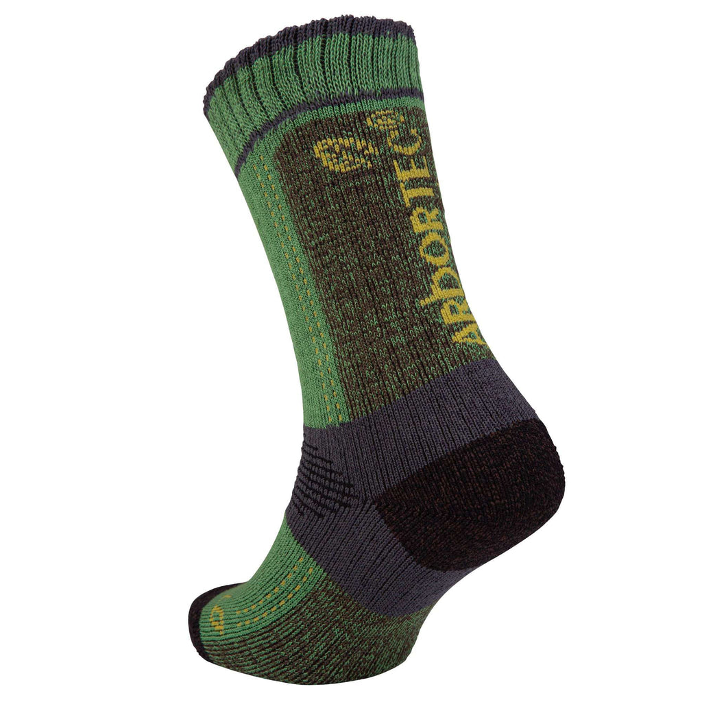 AT3820 Lo Sock Xpert - Olive/Yellow - Arbortec US
