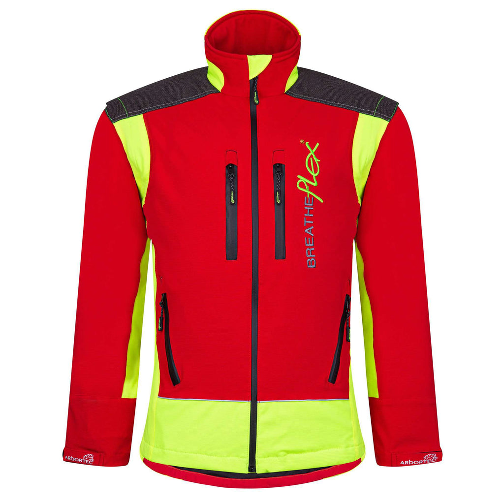 AT4000 Breatheflex Performance Work Jacket - Red - Arbortec US