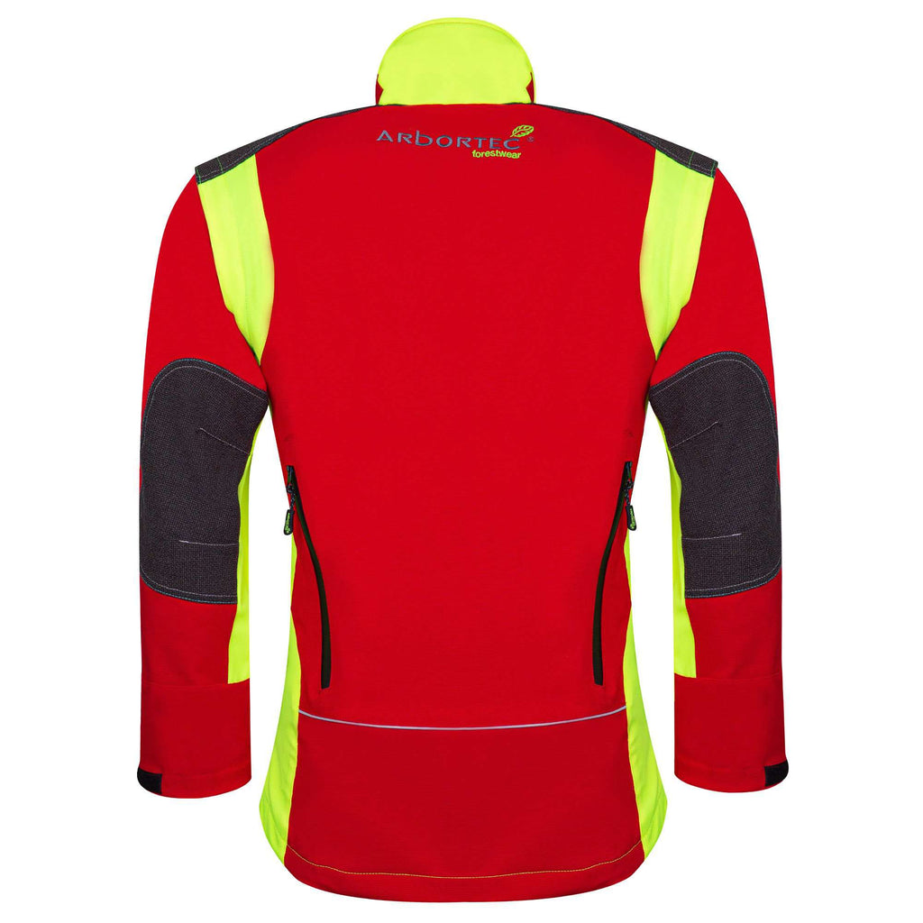 AT4000 Breatheflex Performance Work Jacket - Red - Arbortec US
