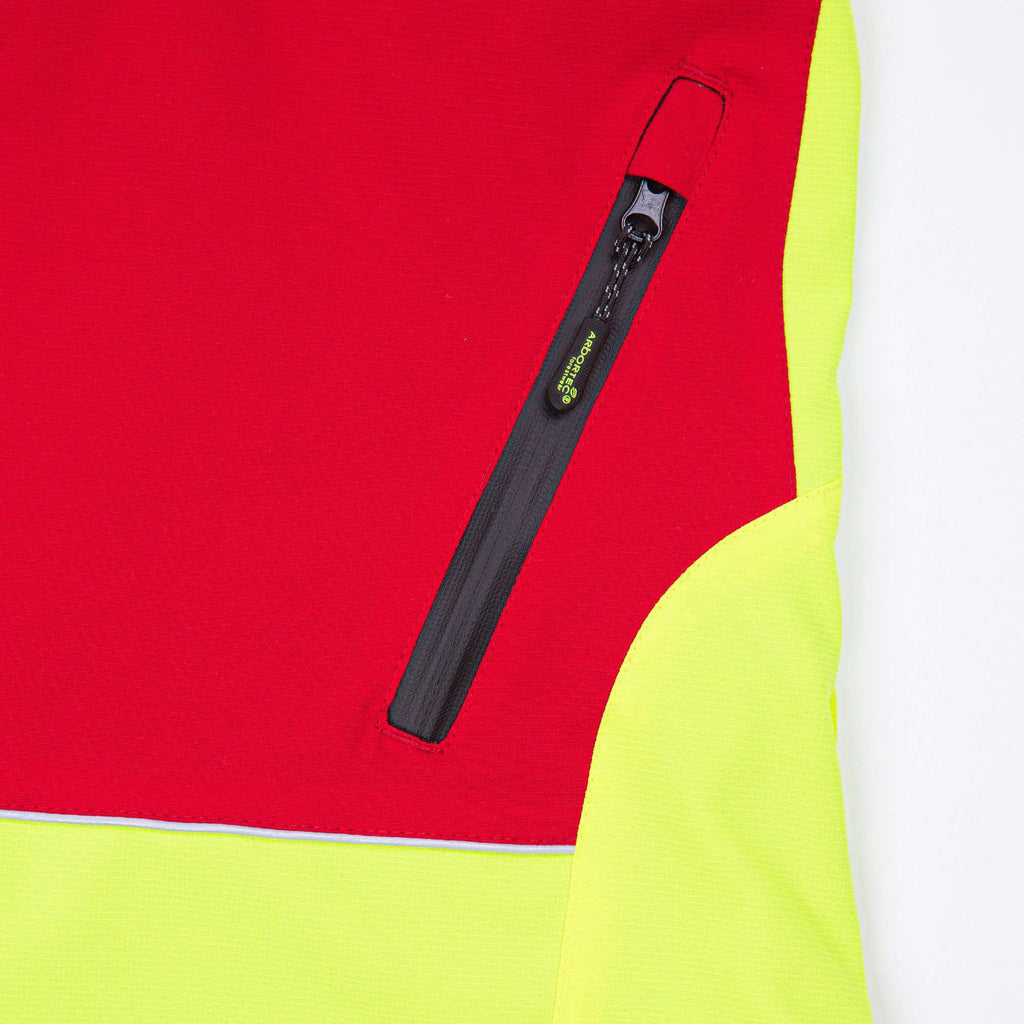 AT4000 Breatheflex Performance Work Jacket - Red - Arbortec US