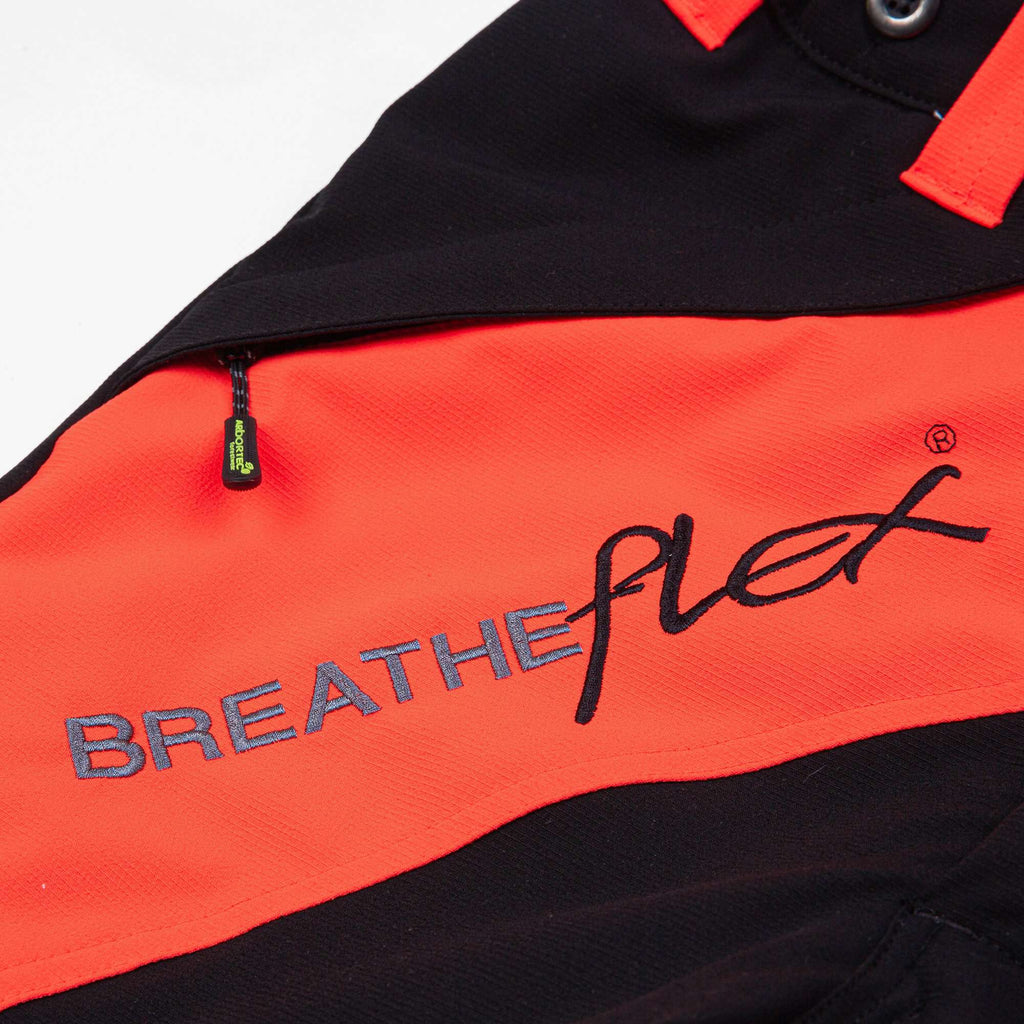 AT4010 Breatheflex Chainsaw Pants Design A Class 1 - Orange - Arbortec US