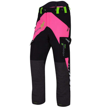 AT4010 Breatheflex Chainsaw Pants Design A Class 1 - Pink - Arbortec US