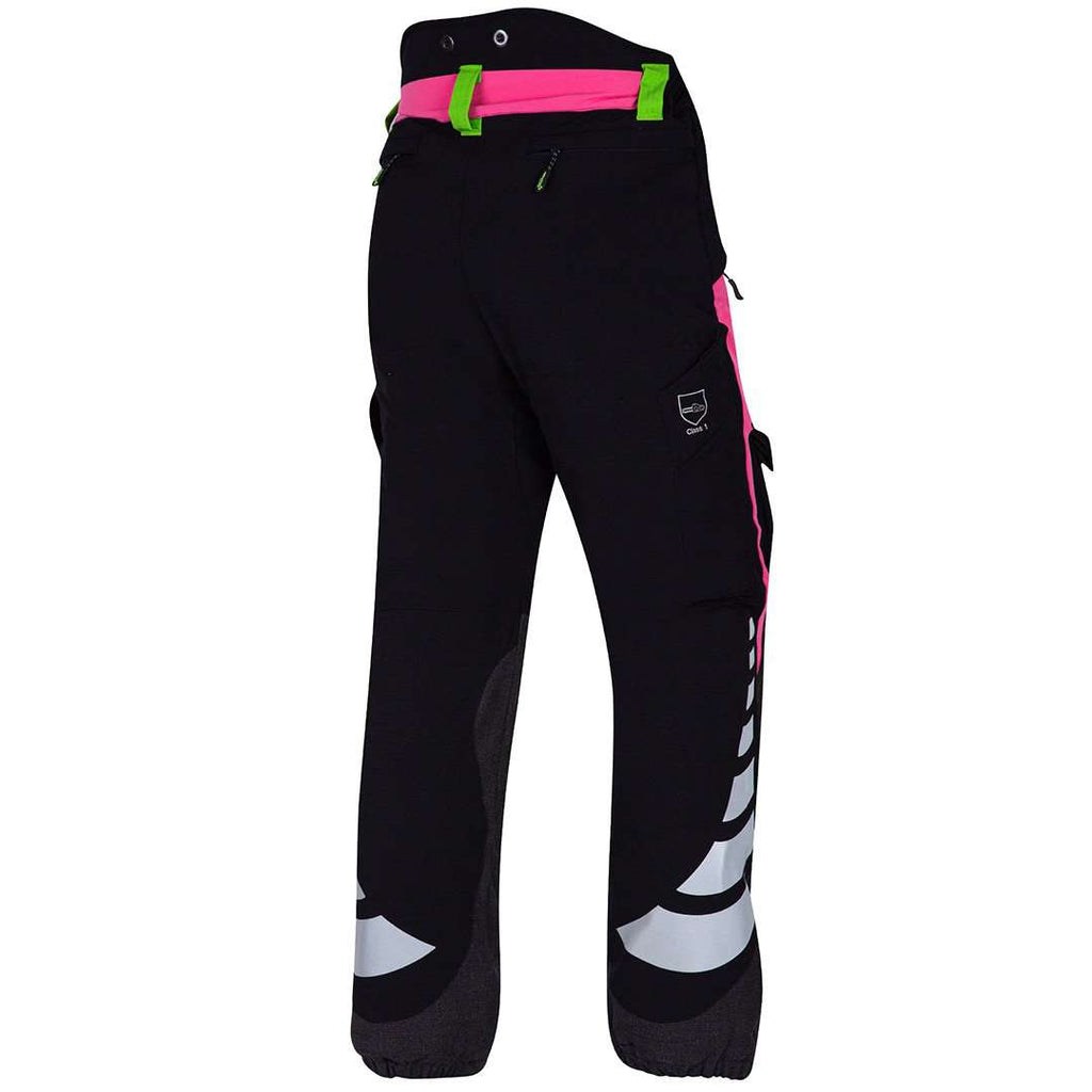 AT4010 Breatheflex Chainsaw Pants Design A Class 1 - Pink - Arbortec US