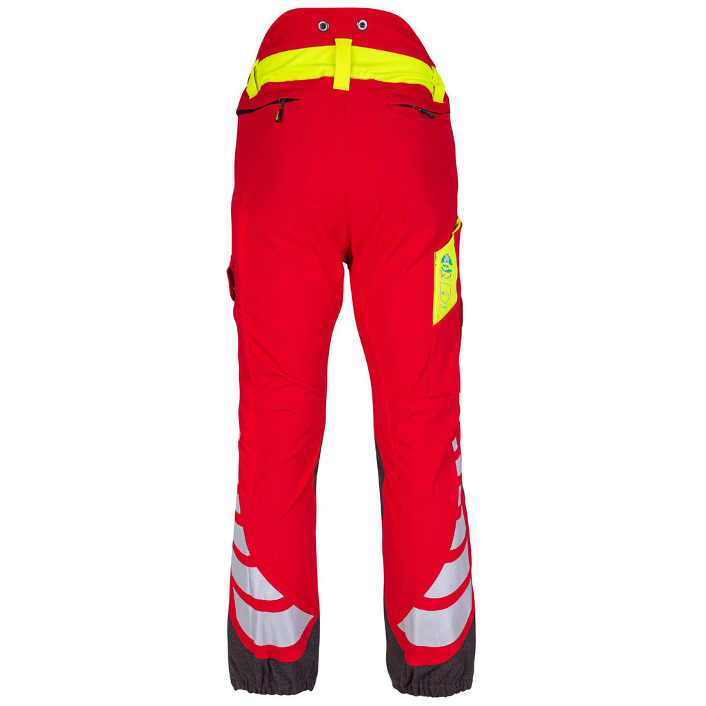 AT4010 Breatheflex Chainsaw Pants Design A Class 1 - Red - Arbortec US