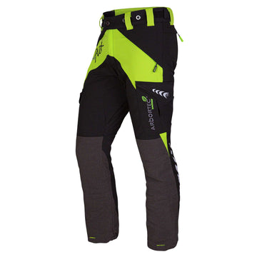 AT4010(F) Breatheflex Chainsaw Pants Female Design A Class 1 - Lime - Arbortec US