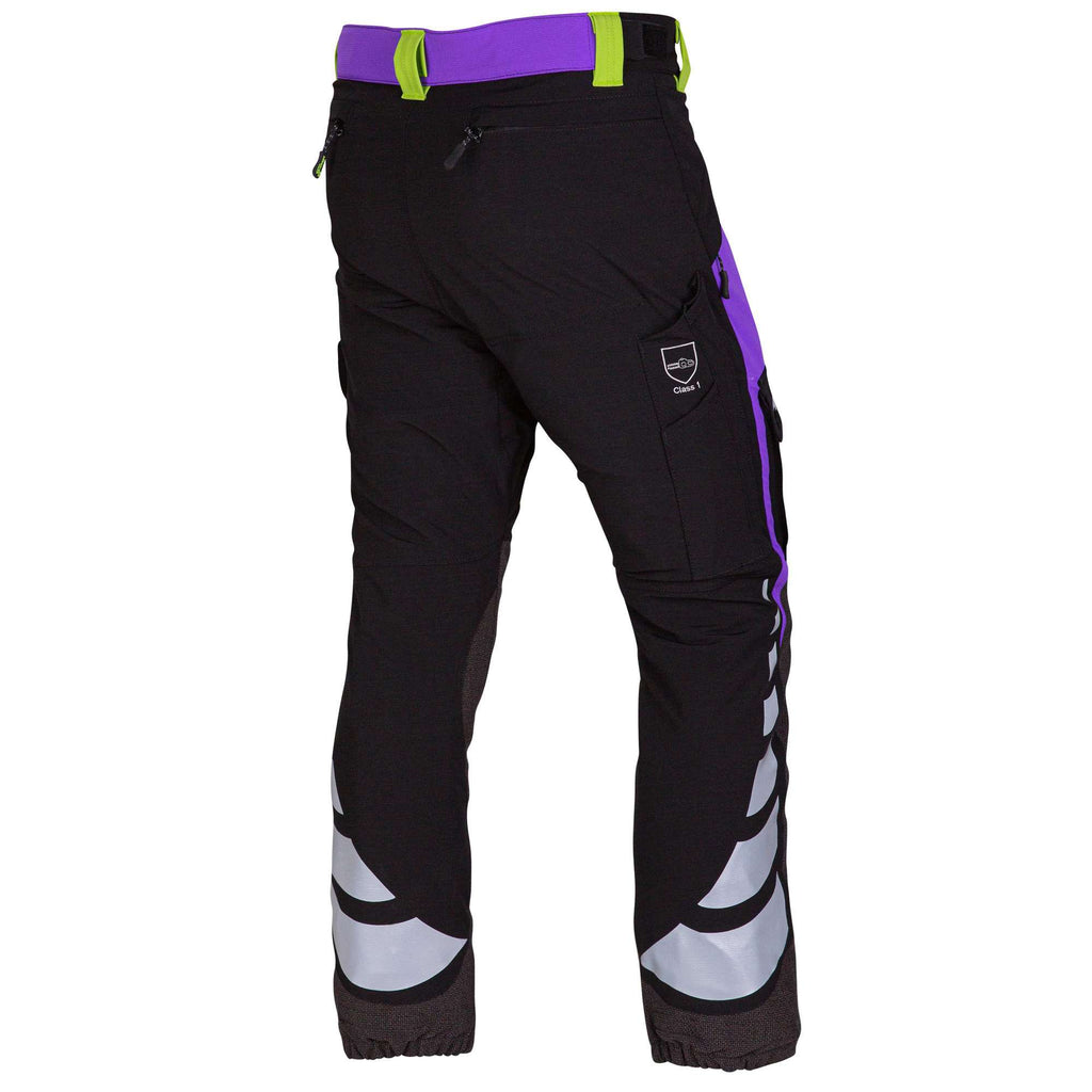 AT4010(F) Breatheflex Chainsaw Pants Female Design A Class 1 - Purple - Arbortec US