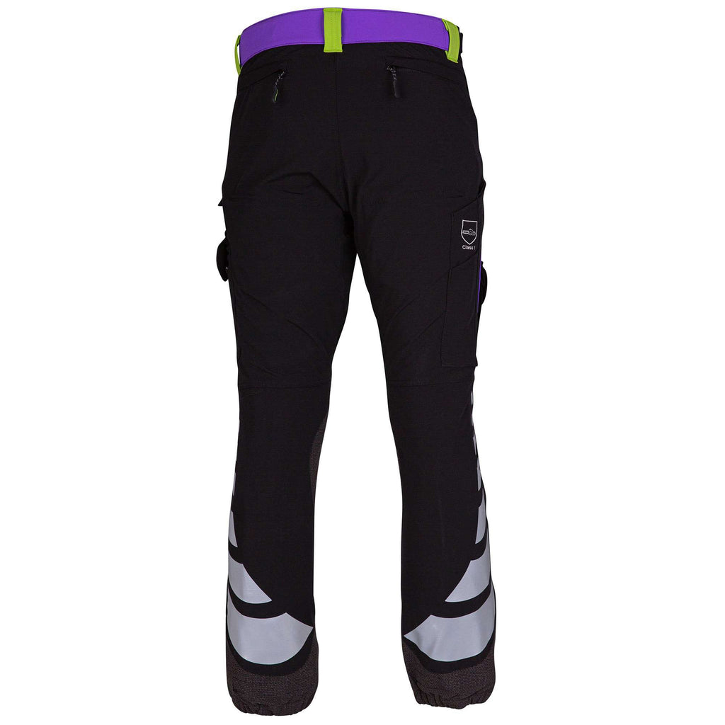 AT4010(F) Breatheflex Chainsaw Pants Female Design A Class 1 - Purple - Arbortec US