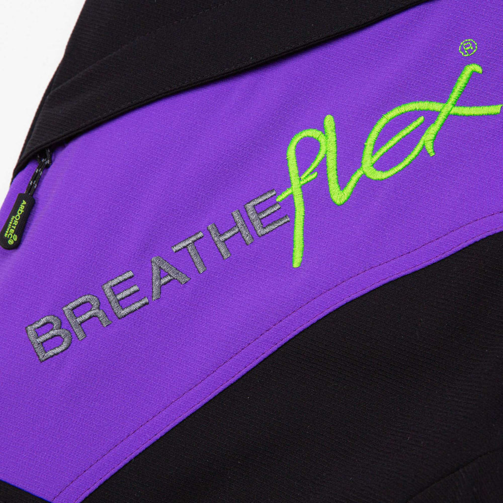 AT4010(F) Breatheflex Chainsaw Pants Female Design A Class 1 - Purple - Arbortec US