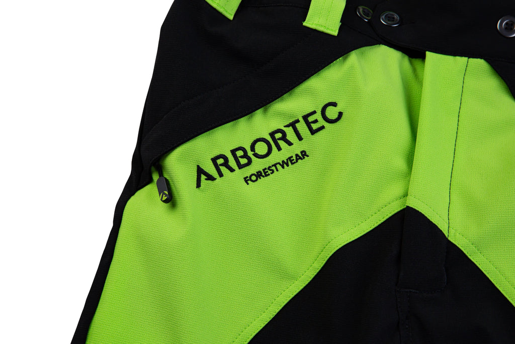 AT4010(US) Breatheflex Chainsaw Pants US Lime/Black - Arbortec US
