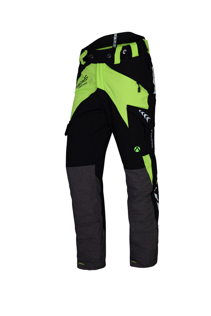 AT4010(US) Breatheflex Chainsaw Pants US Lime/Black - Arbortec US