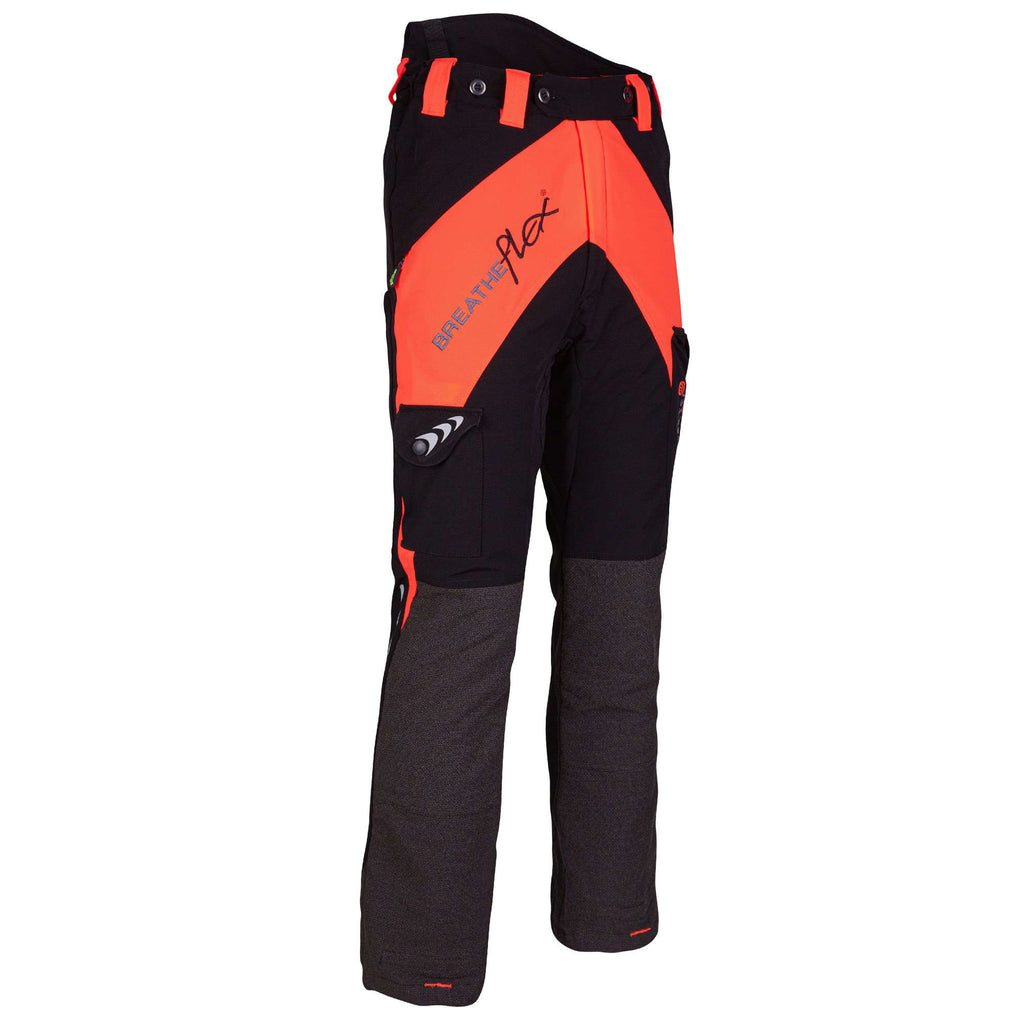 AT4050 Breatheflex Chainsaw Pants Design C Class 1 - Orange - Arbortec US