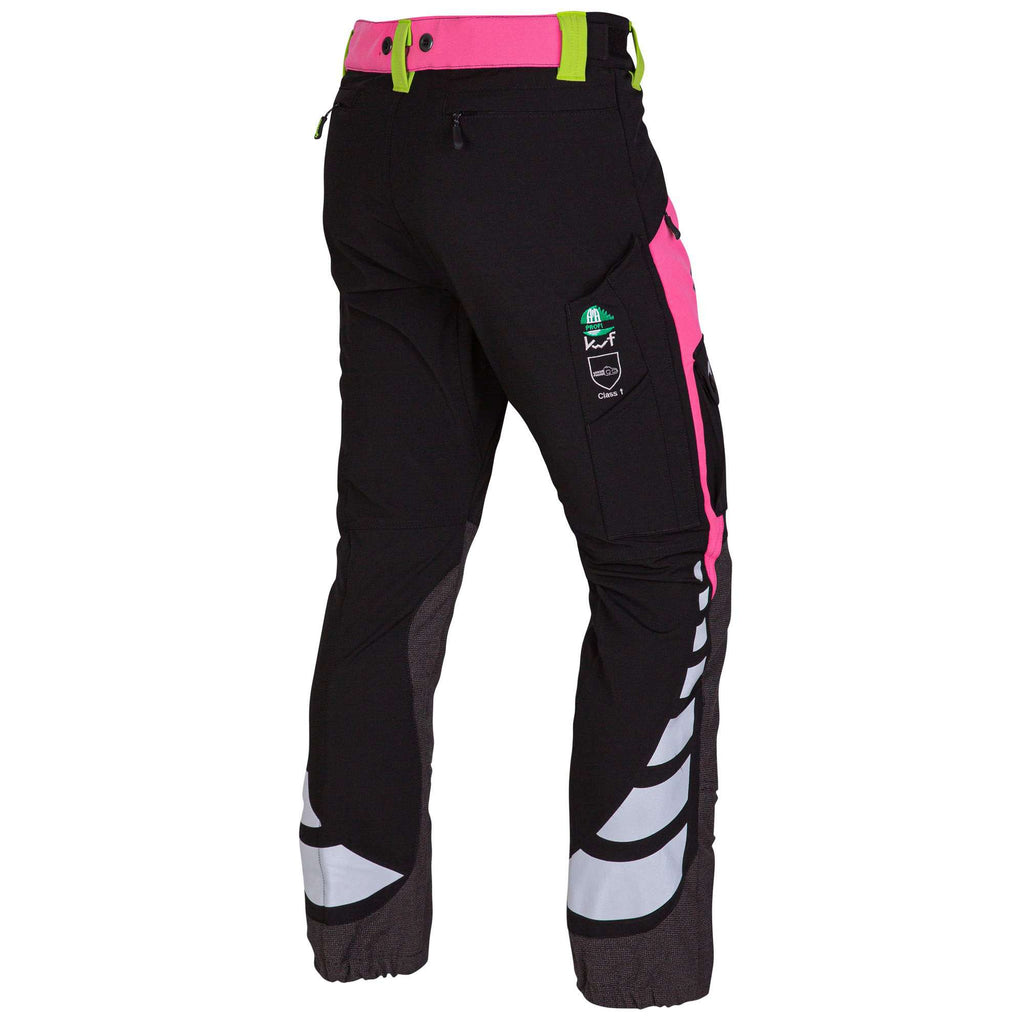 AT4050(F) Breatheflex Chainsaw Pants Female Design C Class 1 - Pink - Arbortec US