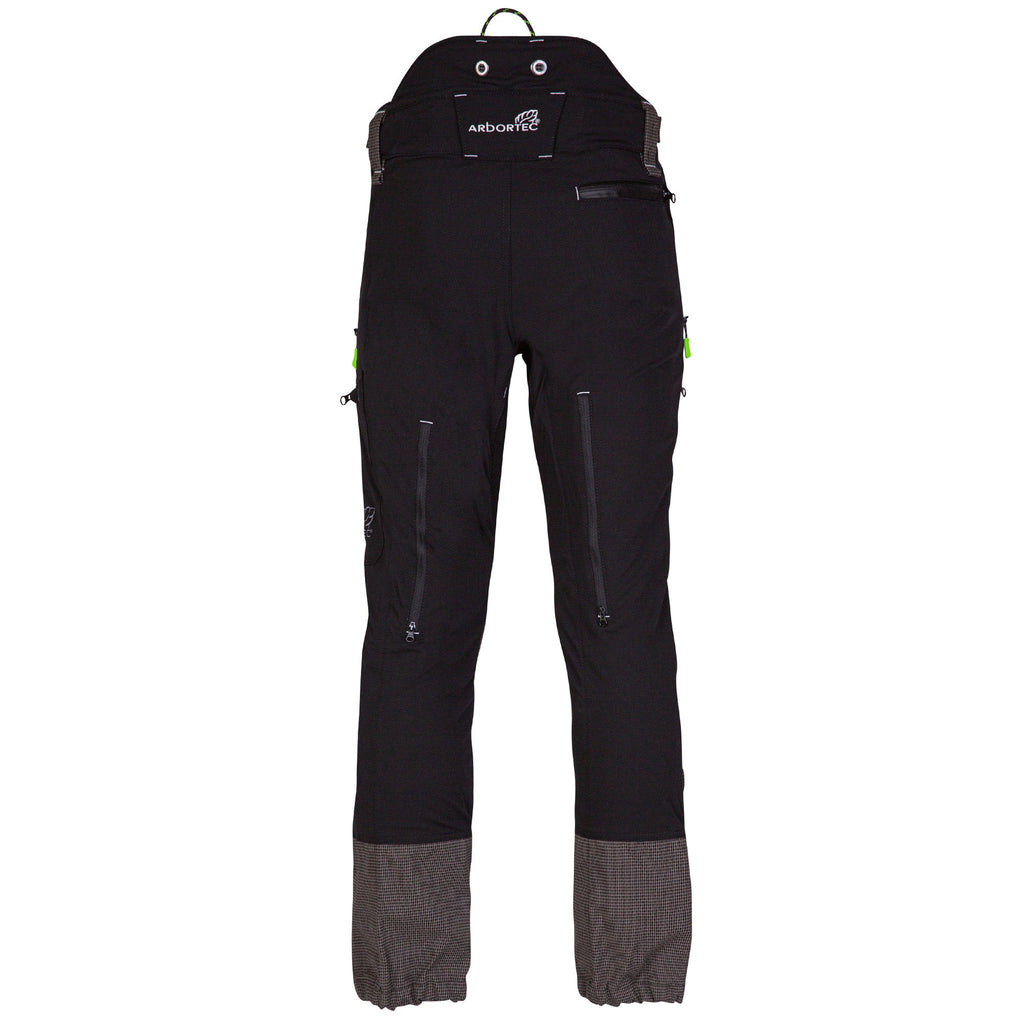 AT4060 Breatheflex Pro Chainsaw Pants Design A Class 1 - Black - Arbortec US
