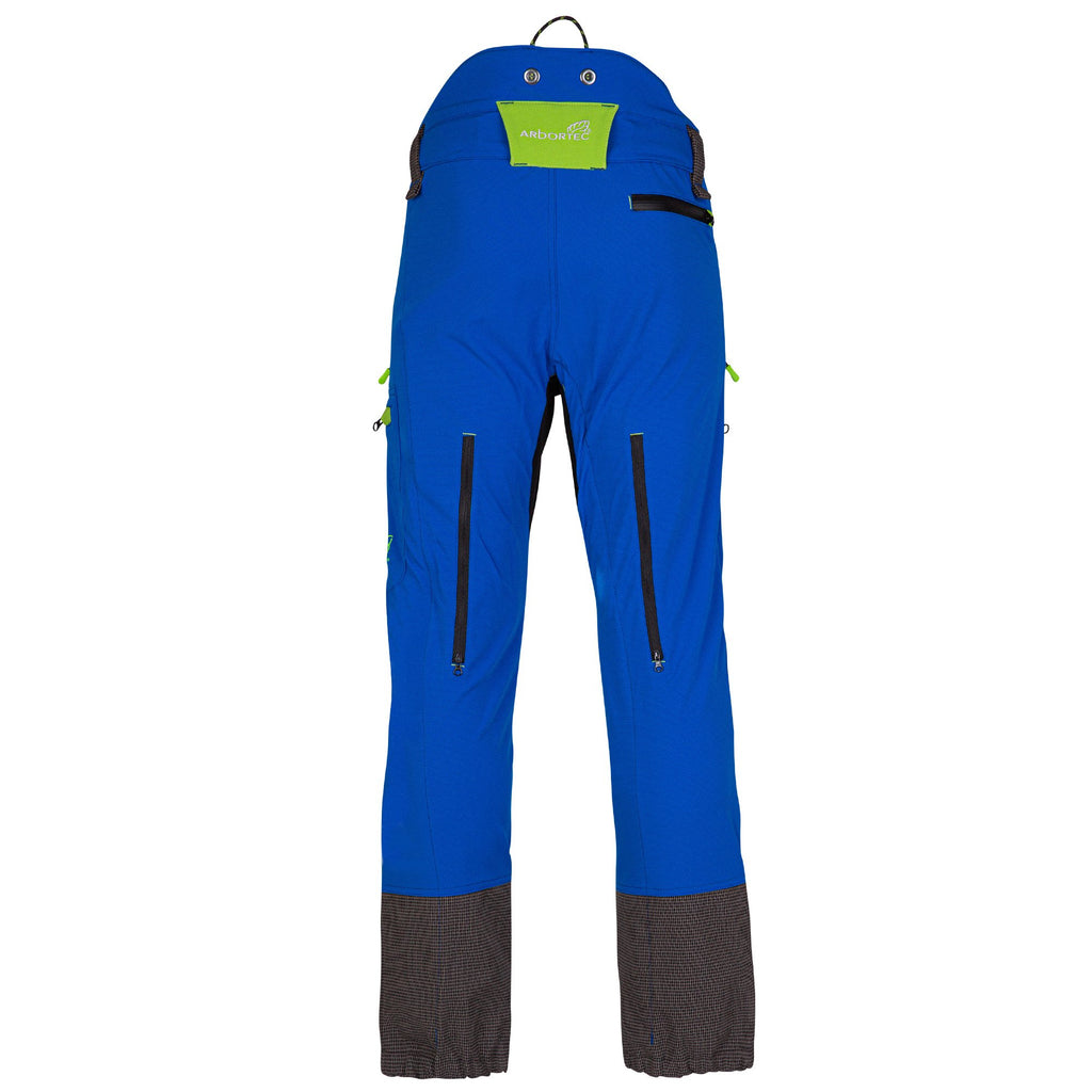 AT4060 Breatheflex Pro Chainsaw Pants Design A Class 1 - Blue - Arbortec US