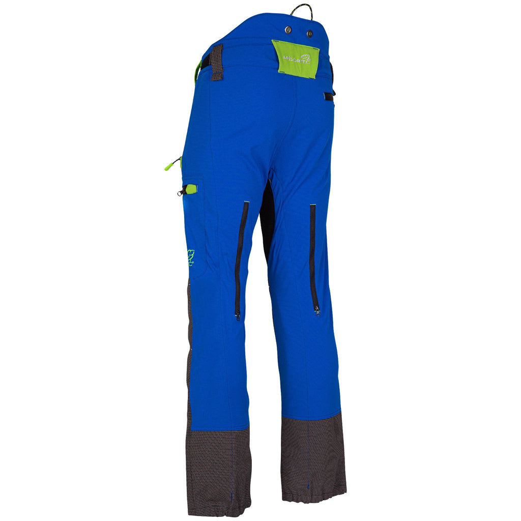 AT4060 Breatheflex Pro Chainsaw Pants Design A Class 1 - Blue - Arbortec US