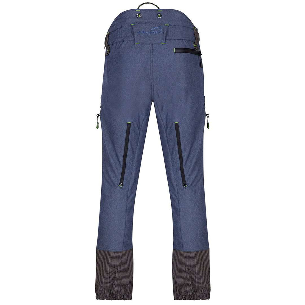 AT4060 Breatheflex Pro Chainsaw Pants Design A Class 1 - Denim Blue Legacy - Arbortec US