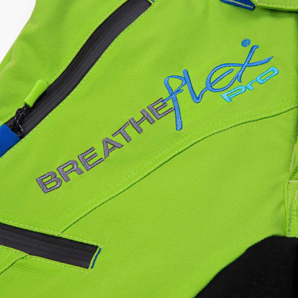 AT4060 Breatheflex Pro Chainsaw Pants Design A Class 1 - Lime - Arbortec US