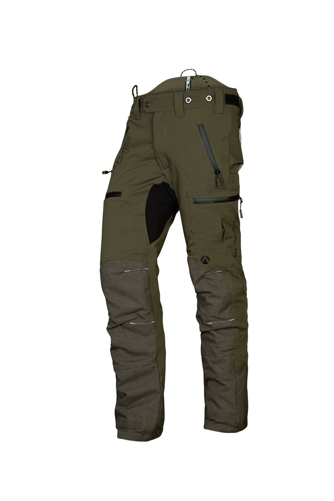 AT4060 Breatheflex Pro Chainsaw Pants Design A Class 1 - Olive - Arbortec US