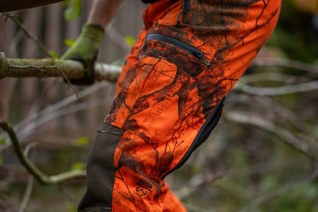 AT4060 UL - Breatheflex Pro Realtree Chainsaw Pants Design A/Class 1 - Orange - Arbortec US