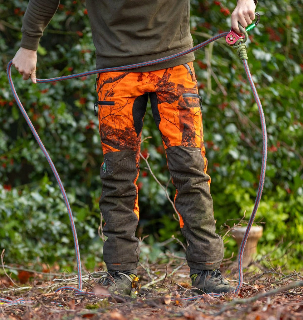 AT4060 UL - Breatheflex Pro Realtree Chainsaw Pants Design A/Class 1 - Orange - Arbortec US