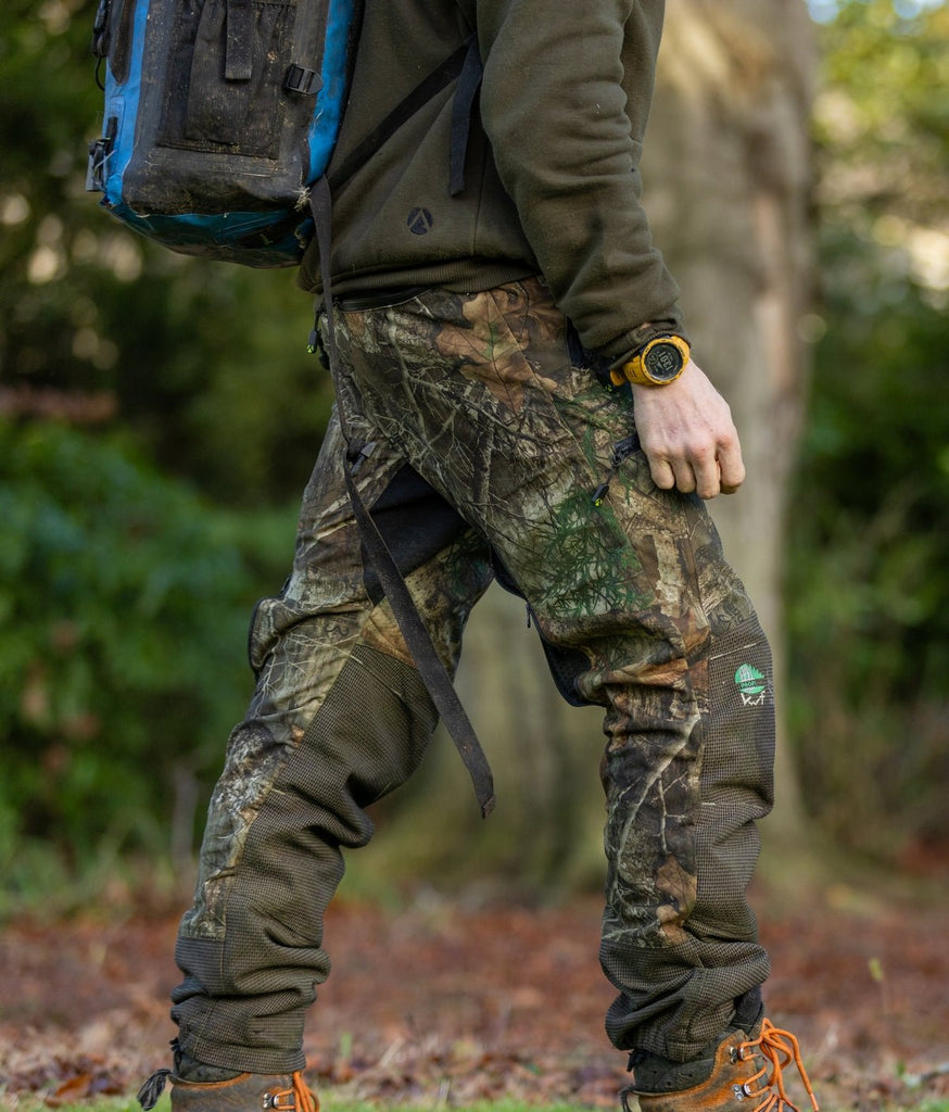 AT4060 UL - Breatheflex Pro Realtree Chainsaw Trousers Design A/Class 1 - Brown - Arbortec US