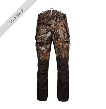 AT4060 UL - Breatheflex Pro Realtree Chainsaw Trousers Design A/Class 1 - Brown - Arbortec US