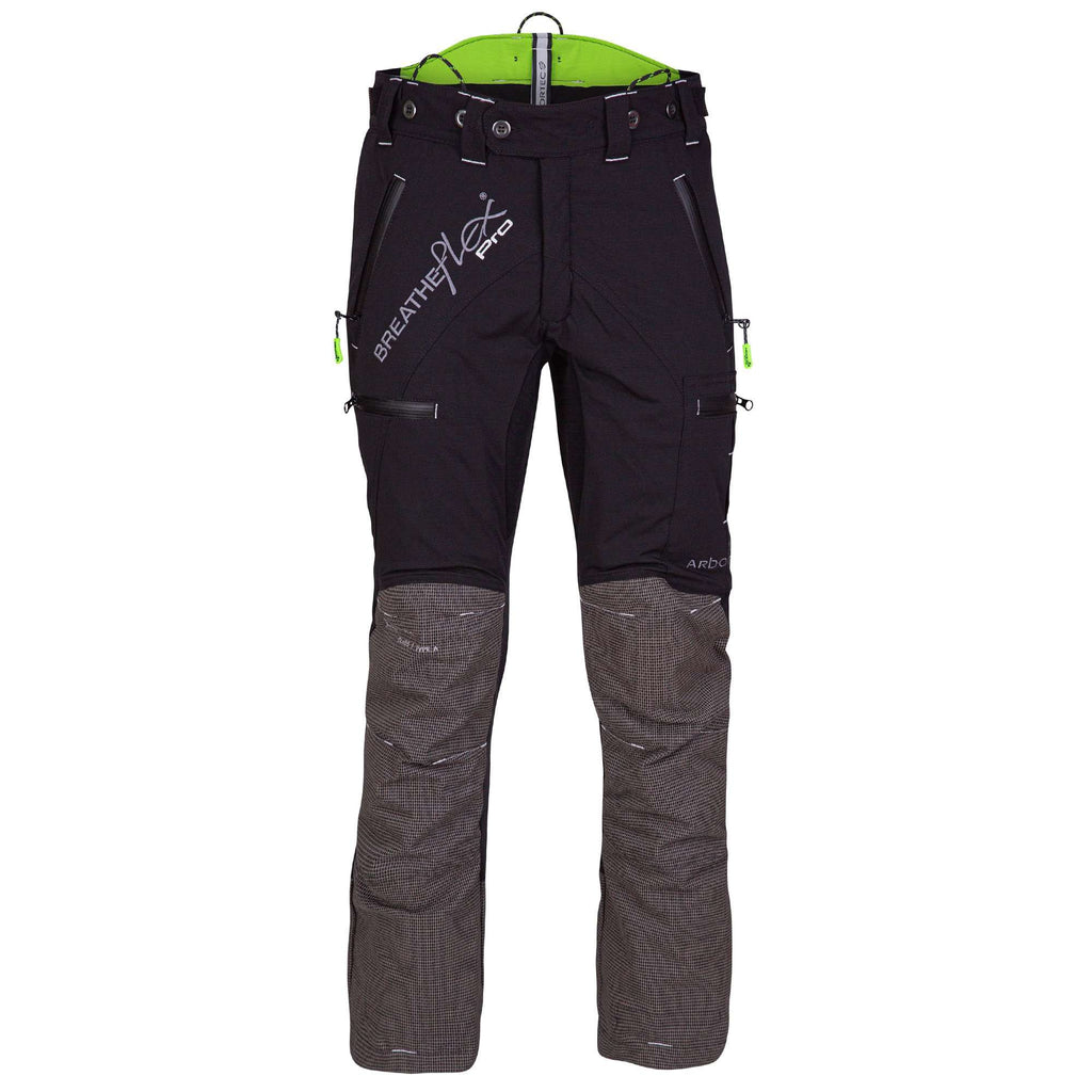 AT4060(US) Breatheflex Chainsaw Pants UL Rated - Black - Arbortec US