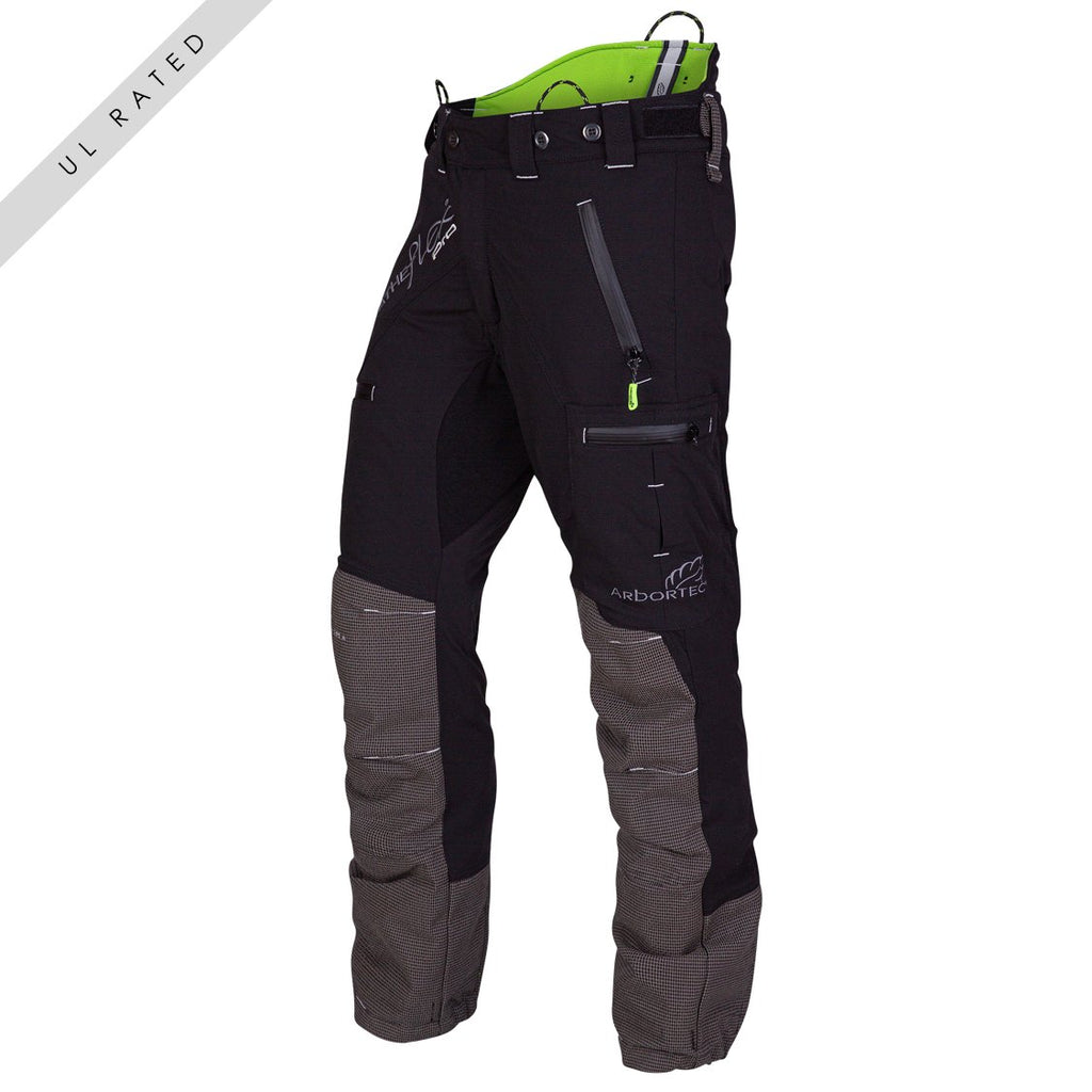 AT4060(US) Breatheflex Chainsaw Pants UL Rated - Black - Arbortec US