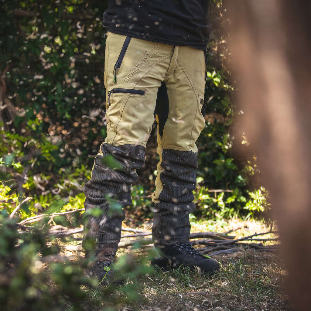 AT4060(US) Breatheflex Pro Chainsaw Pants UL Rated - Beige - Arbortec US