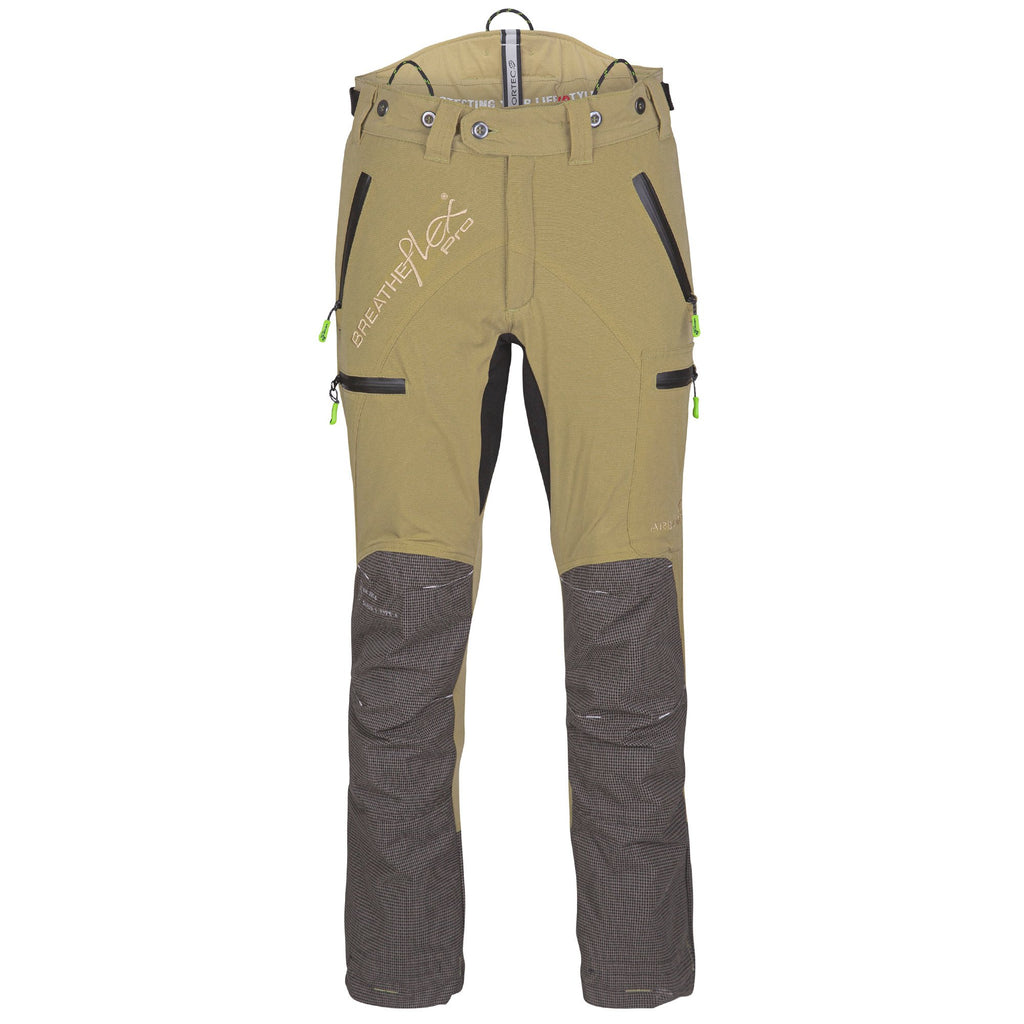 AT4060(US) Breatheflex Pro Chainsaw Pants UL Rated - Beige - Arbortec US