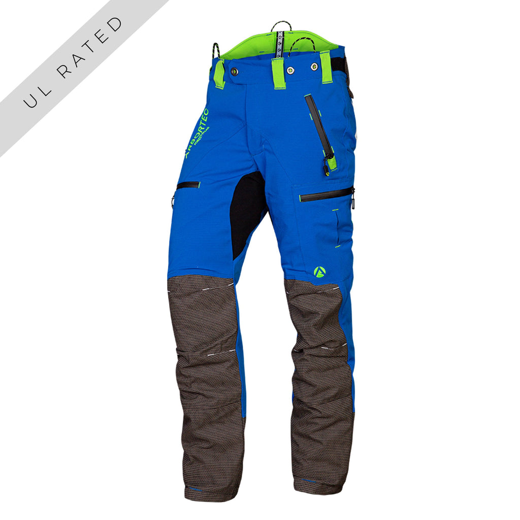 AT4060(US) Breatheflex Pro Chainsaw Pants UL Rated - Blue - Arbortec US