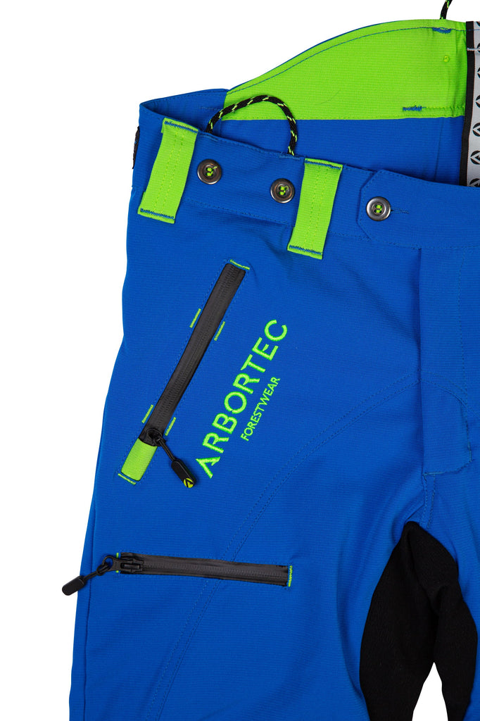 AT4060(US) Breatheflex Pro Chainsaw Pants UL Rated - Blue - Arbortec US