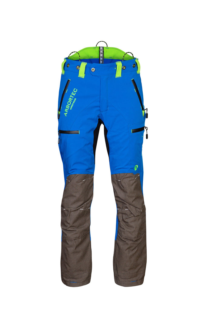 AT4060(US) Breatheflex Pro Chainsaw Pants UL Rated - Blue - Arbortec US