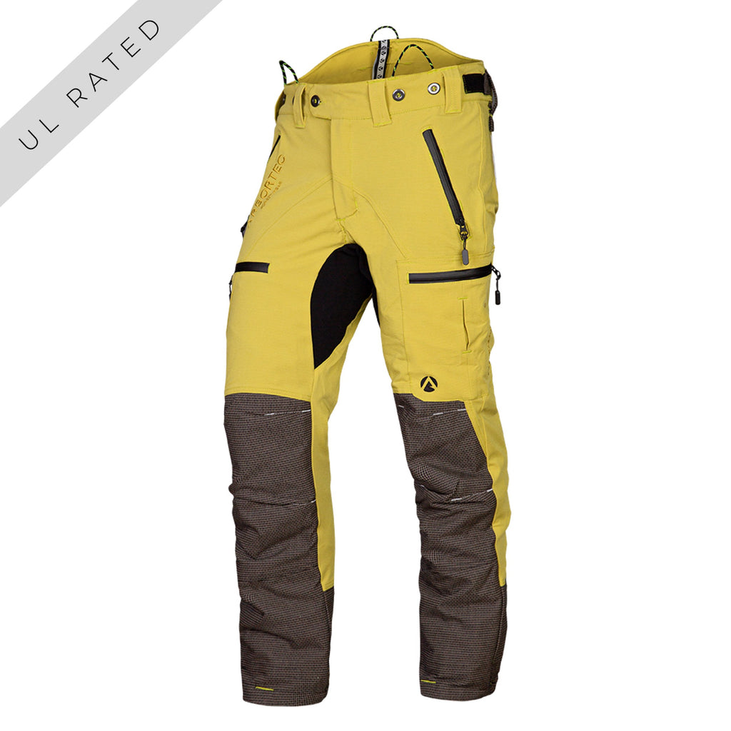 AT4060(US) Breatheflex Pro Chainsaw Pants UL Rated - Citrine - Arbortec US