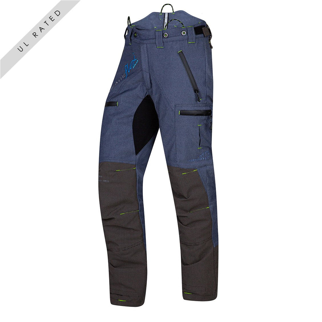 AT4060(US) Breatheflex Pro Chainsaw Pants UL Rated - Denim Blue Legacy - Arbortec US