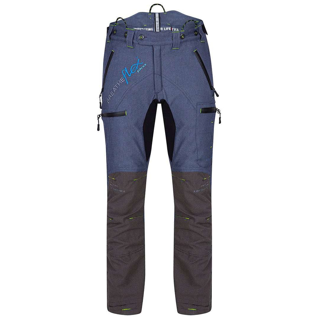 AT4060(US) Breatheflex Pro Chainsaw Pants UL Rated - Denim Blue Legacy - Arbortec US