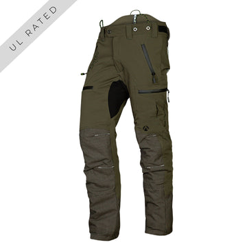 AT4060(US) Breatheflex Pro Chainsaw Pants UL Rated - Olive - Arbortec US