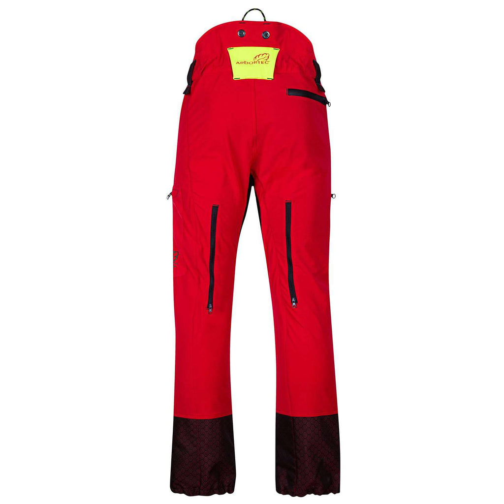 AT4061 Freestyle Chainsaw Pants Design A Class 1 - Red - Arbortec US