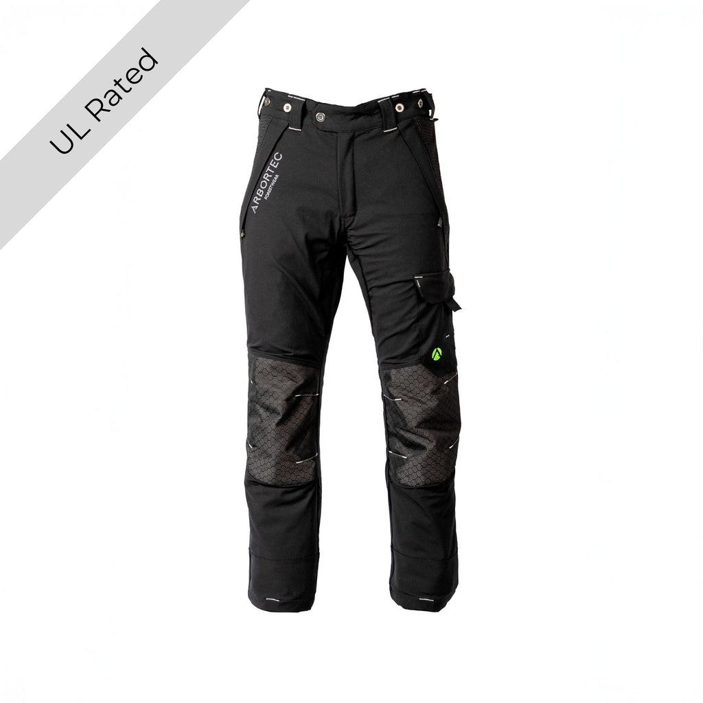AT4062(US) Arbortec Vented Chainsaw Pants - Black - Arbortec US